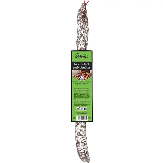Saucisson Le Fuet Aux Noisettes