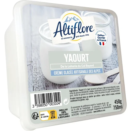 Crème Glacée Artisanale Yaourt De La Laiterie Du Col Bayard