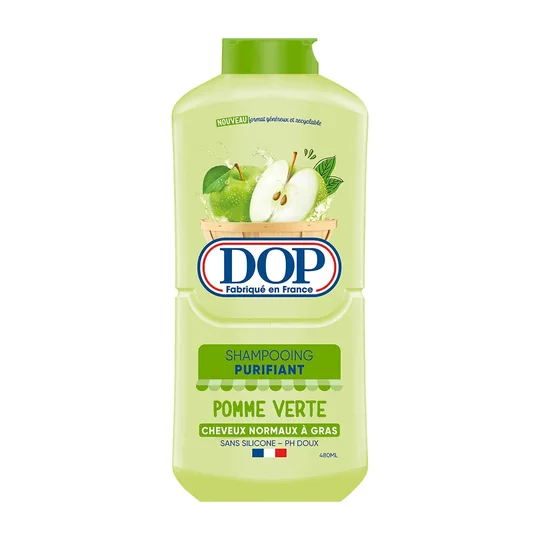 Shampoing Purifiant pour Cheveux normaux à gras Pomme verte Dop