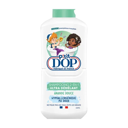 Shampoing 2en1 Ultra Démêlant pour Enfant Amande douce