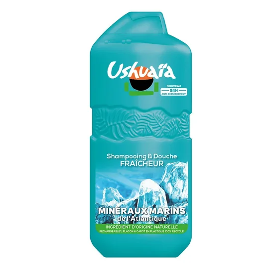 Shampooing et Gel Douche Fraîcheur Minéraux Marins De L'Atlantique