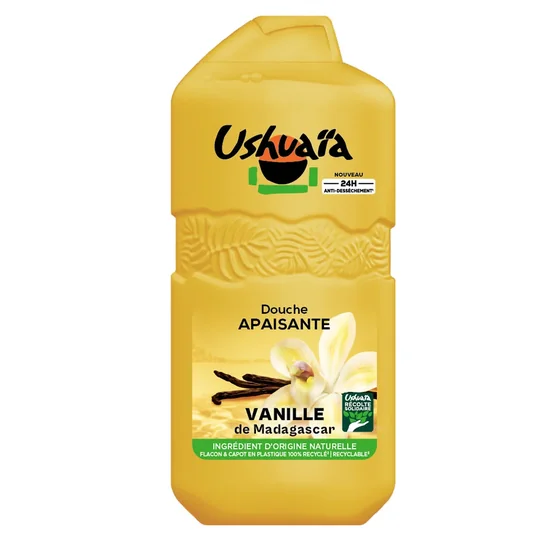 Gel douche Apaisante Vanille De Madagascar Anti-Dessèchement D'origine Naturelle