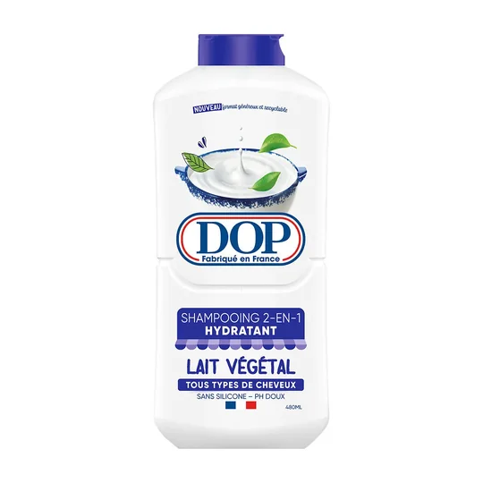 Shampoing Hydratant 2en1 pour Tous Types de Cheveux Lait Végétal