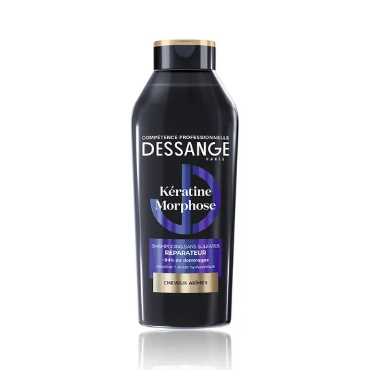 Shampoing Réparateur pour Cheveux abîmés Kératine Morphose