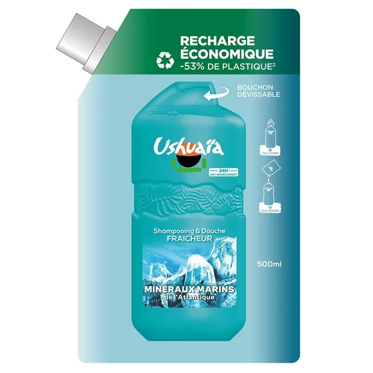 Gel Douche Fraîcheur Minéraux Marins de l'Atlantique