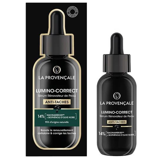 Sérum Lumino-correct Rénovateur de Peau Anti-âches Bio