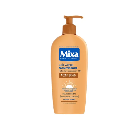 Lait Corps Nourrssant Effet Soleil Peaux Mates pour Corps et Visage