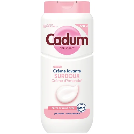 Crème Lavante Surdoux Crème d'Amande Effet Peau de Bébé