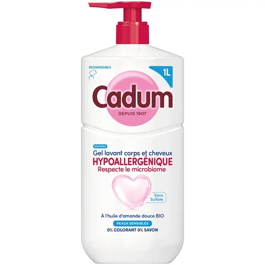 Gel Lavant Corps et Cheveux Hypoallergénique