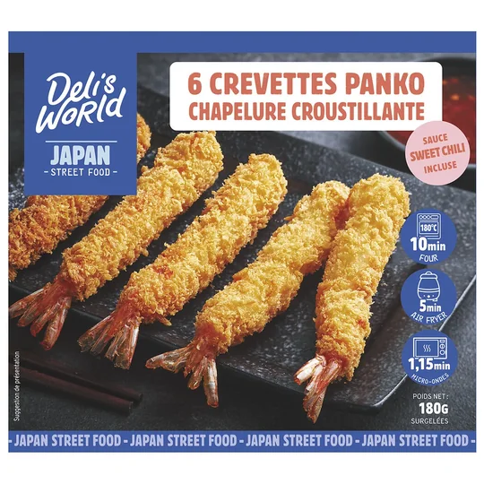 Crevettes Panko