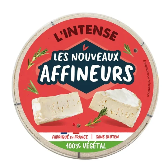Fromage Végétal l'Intense 100% Végétal sans Gluten