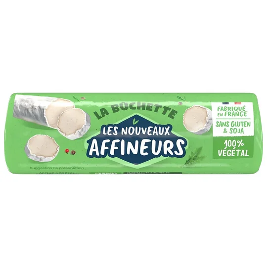 Spécialité Végétale La Bûchette Affinée 100% Végétal sans Gluten & Soja