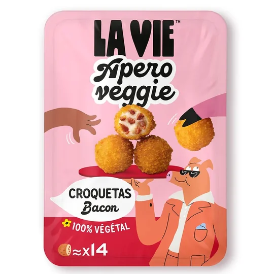 Croquetas au Bacon 100% Végétal