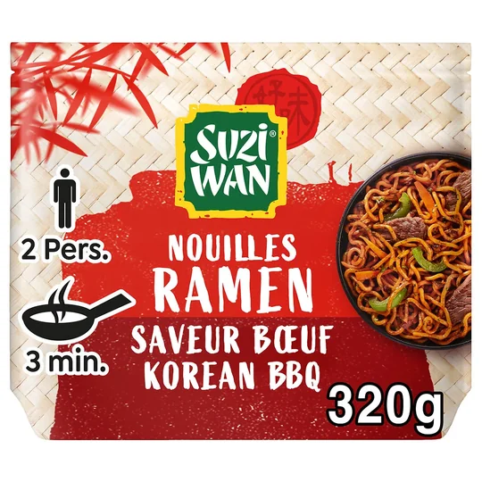 Nouilles Ramen Saveur Bœuf Coréen