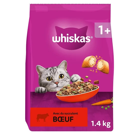 Croquettes pour Chat Adulte Bœuf