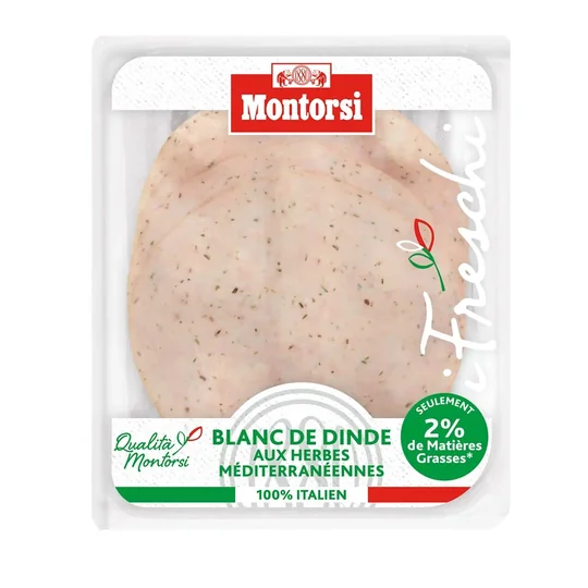 Blanc de Dinde aux Herbes Méditerranéennes 100% Italien