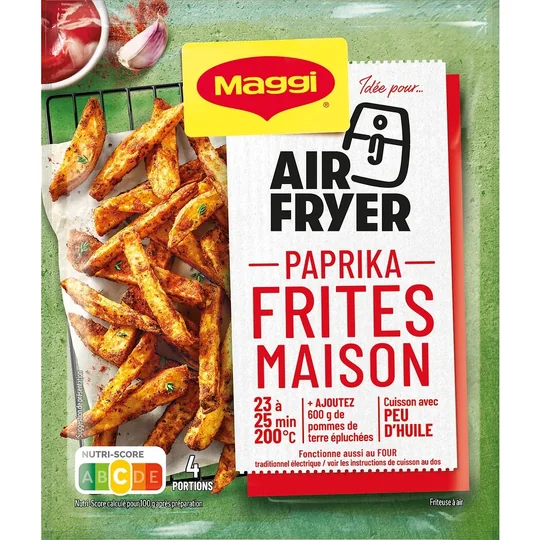 Préparation Frites Maison Parika Air Fryer