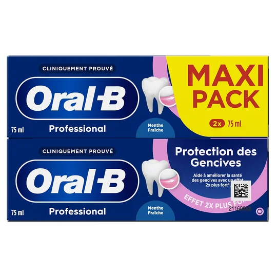 Dentifrice Protection Gencives Menthe Extra Fraîche