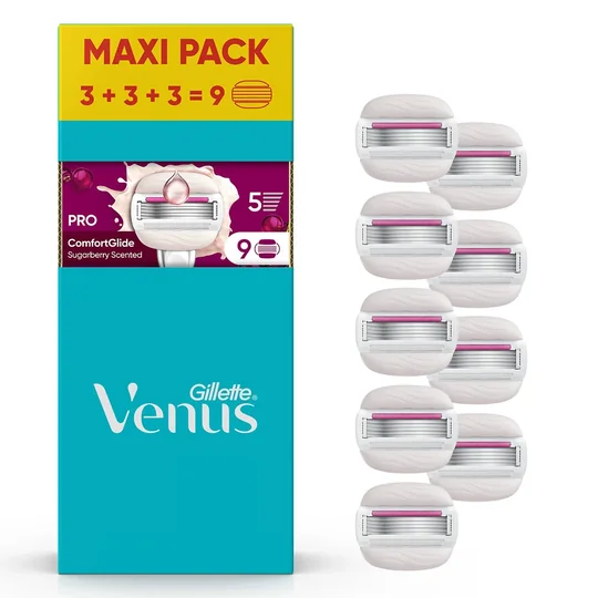 Lames de rasoir Pour Femme ComfortGlide Sugarberry Venus