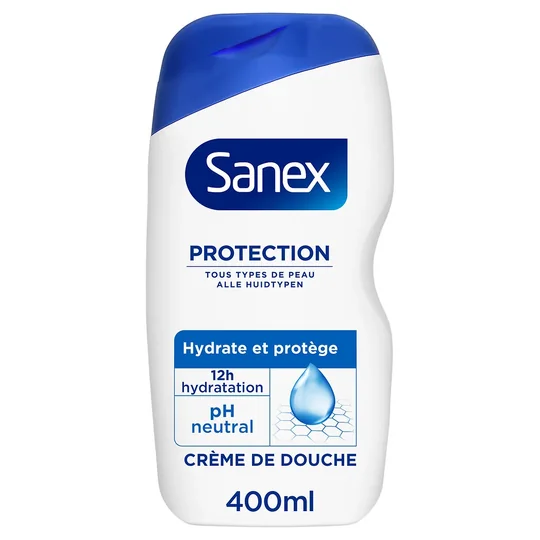 Crème de douche Tous Types de Peau Hydratante Protectrice pH Neutre Protection