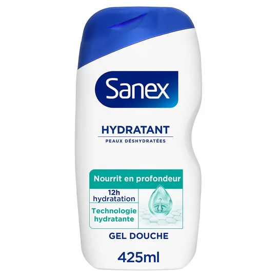 Gel douche Hydratant Peaux Déshydratées Nourrit en Profondeur Technologie Hydratante