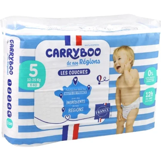 Couche Carryboo de nos Régions Couches locales Taille 5