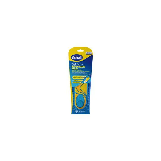 Semelles GelActiv' Scholl Décontracté - Taille 2