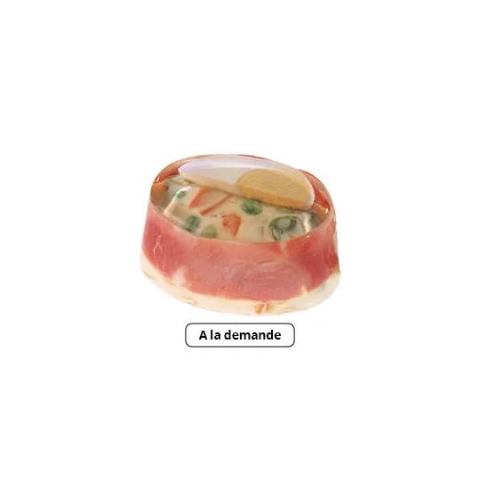 Aspic œuf macédoine