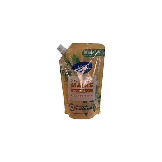 Gel lavant mains nourrissant fleurs d'oranger