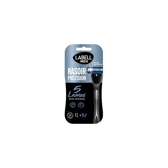 Men - Rasoir précision 5 lames anti-friction pour homme