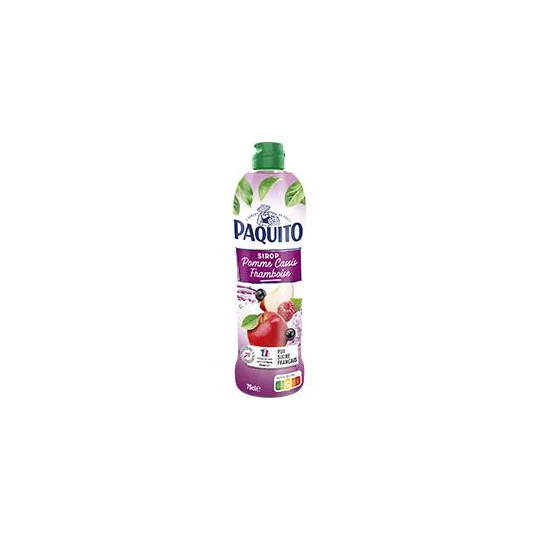Sirop de cassis framboise