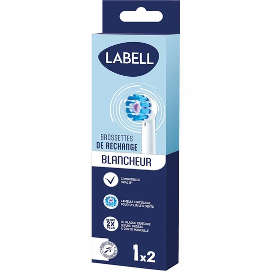 Brossettes de rechange Blancheur