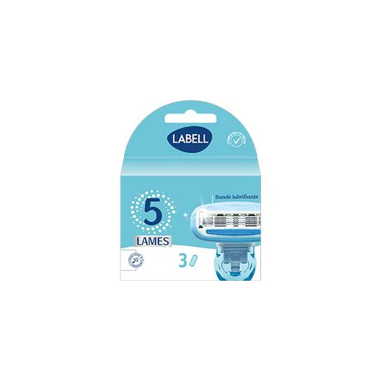 Recharge rasoir 5 lames pour femme