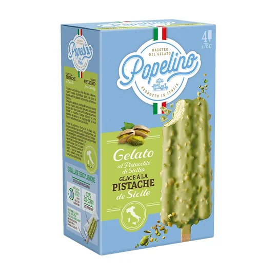 Bâtonnet à la pistache de Sicile et au chocolat blanc