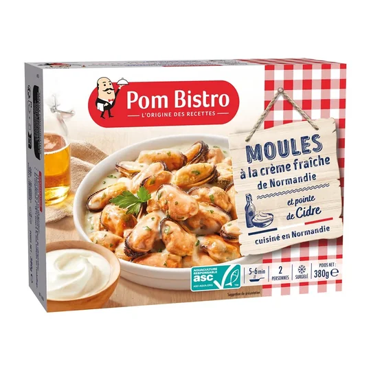 Moules à la crème de Normandie