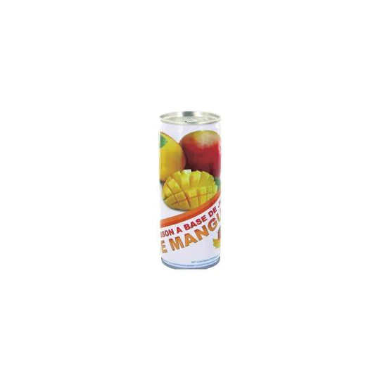 Boisson à base de jus de mangue