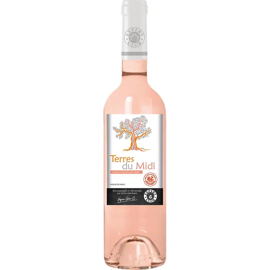Vin de pays Terres du Midi, vin rosé