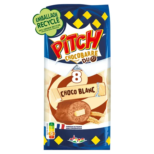 Brioches choco barre blanc