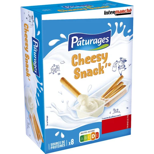 Spécialité fromagère fondue gressins