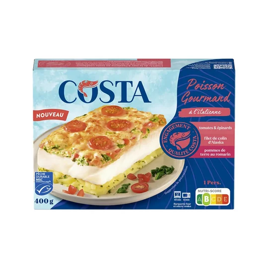 Poisson gourmand à l'italienne MSC
