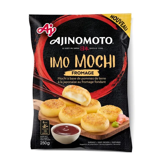 Mochi à base de pommes de terre à la japonaise au fromage fondant