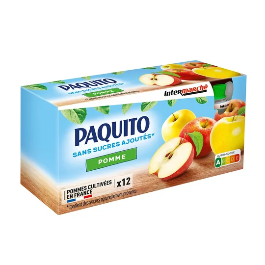 Spécialité de fruits pomme sans sucres ajoutés