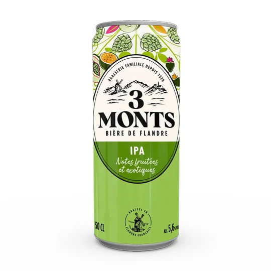Bière de Flandre IPA notes fruitées et exotiques