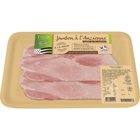 Jambon à l'ancienne 2 tranches
