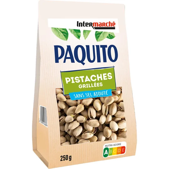 Pistaches en coque grillées sans sel ajouté
