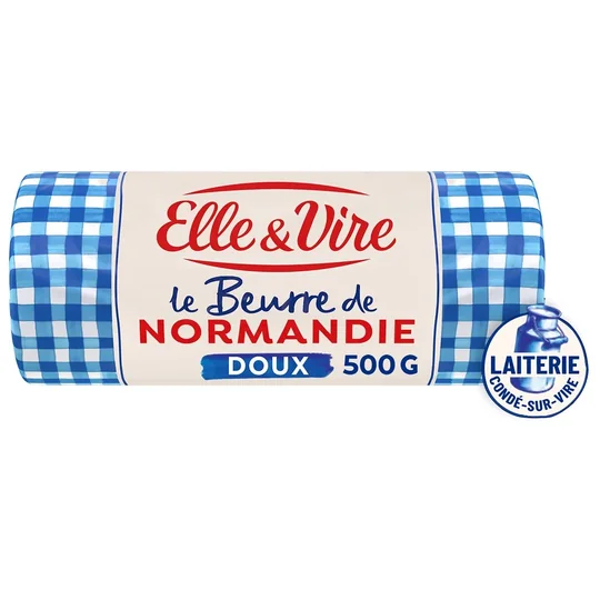 Beurre de Normandie doux rouleau