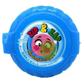 Chewing-gum à dérouler goût tutti frutti (60g)