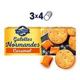 NOS RÉGIONS ONT DU TALENT Galettes au caramel Normandes 100g