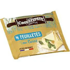 Carrés feuilletés x4 (4x60g)