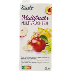 CARREFOUR SIMPL Nectar multifruits 2l
